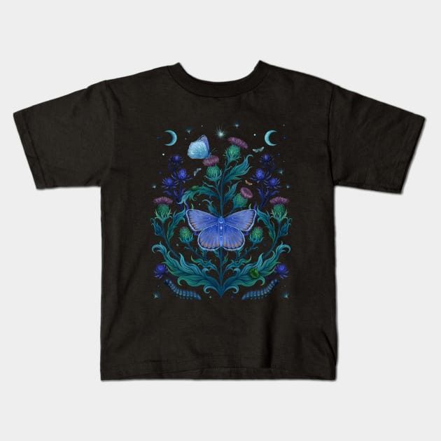 Thistle Home Kids T-Shirt by Episodic Drawing